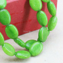 Gran oferta de piedra de cuarzo verde oliva accesorio de cuentas sueltas DIY joyería que hace artesanías de diseño 15 pulgadas para mujeres niñas regalos gema 13*18mm 2024 - compra barato