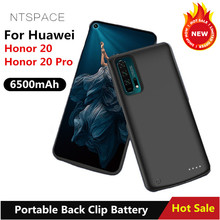 Fundas de cargador de batería NTSPACE 6500mAh para Huawei Honor 20 Pro funda de batería extensible para Honor 20 banco cubierta 2024 - compra barato