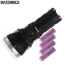 Mateminco-lanterna portátil mt35 cree xhp35, lâmpada hi max de 2700 lúmens, 7 modos, distância do feixe smo, bateria 1587 m + 4x3500mah, 35e 2024 - compre barato