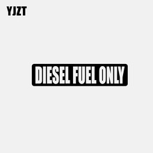 YJZT, 14 см * 3,3 см, только для дизельного топлива, фотонаклейка, черный/серебристый цвет 2024 - купить недорого