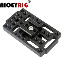 NICEYRIG Quick Release Plate Camera Rig Cheese Base Plate Cold Shoe 1/4" 3/8" Screw Shoulder Rig dslr Photo Studio Accessories 2024 - buy cheap