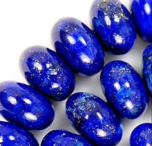 Jewelry 00568 Wholesale 10 strand 5x8mm Natural AAA Indigo Lapis Lazuli Gem Beads 15" 2024 - buy cheap