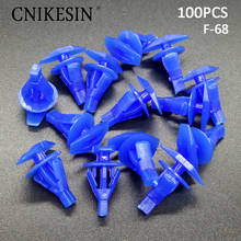 CNIKESIN F-68100PCS Auto Fasteners Weatherstrip Retainer Clips for VW Hyundai Kia Honda Toyota Mazda for All The Cars Universal 2024 - buy cheap