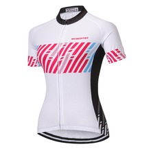 Weimostar-camiseta para ciclismo em tecido respirável verão, 100% poliéster, roupa para andar de bicicleta mtb, cor branca 2024 - compre barato