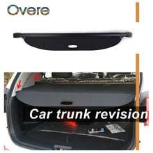 Overe 1Set Car Rear Trunk Cargo Cover Black For Honda Fit/Jazz 2002 2003 2004 2005 2006 2007 Security Shield Shade Accessories 2024 - buy cheap