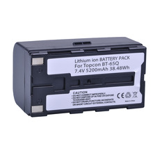 1Pc 7.4V 5200mAh BT-65Q BT 65Q Li-Ion Battery for Topcon GTS 900 and GPT 9000 Total Station 2024 - buy cheap