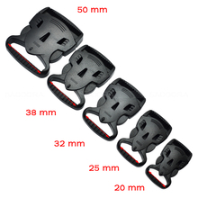 1pcs Plastic Side Release Buckles Dual Adjustable Slim waist Molle Buckle Webbing 20mm 25mm 32mm 38mm 50mm 2024 - buy cheap