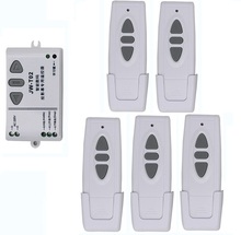 110 V-250 V sem fio interruptor de controle remoto interruptor de controle remoto da tela de projeção cortina projeção @ 1x Receiver + 5X Transmissor