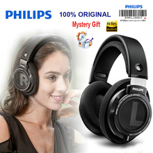 Оригинальная гарнитура Philips SHP9500, профессиональные наушники 3,5 мм, проводные наушники с длиной 3 метра для huawei, Xiaomi, MP3 2024 - купить недорого