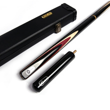 RILEY 3 4 Snooker Cues 9.8mm Tip with 3/4 Snooker Cue Case Set Black 8 2024 - buy cheap