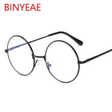 Women's Round Transparent Glasses Retro Spectacles Luxury Brand Myopia Nerd Eyeglasses Frames Men's Round Glasses Clear Lens 2024 - buy cheap