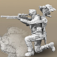 1:35 снайпер и рекогносцирующий Дрон смола фигурка Солдат модель 267 2024 - купить недорого
