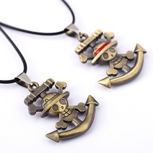 ONE PIECE Necklace Luffy Anime Pendant Necklace 2016 Friendship Men Women Jewelry Choker Accessories YS11318 2024 - buy cheap