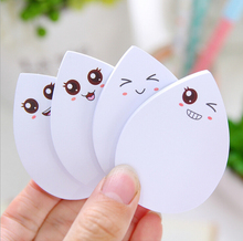 5 pieces kawaii cute water drop Korean sticky notes creative stationery post notepad filofax memo pads office supplies school 2024 - buy cheap