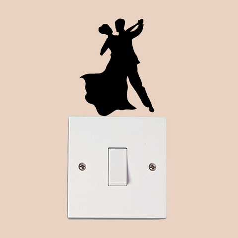 Горячая Распродажа новые 3d наклейки на стену для детей комнаты двойная наклейка Dance для наклейки на стену спальня домашний Декор Гостиная Бесплатная доставка 2022 - купить недорого
