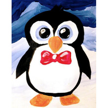 Penguin New Picture,5D Diamond Painting Full Drill Square,Cross Stitch Mosaic Diamond Embroidery,Home Decoration Accessories 2024 - buy cheap