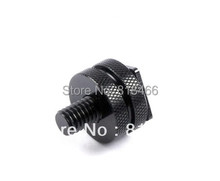 FREE SHIPPING 3/8 Inch two Nut Mount Adapter For Tripod Screw And DSLR Camera Flash Hot Shoe 2024 - buy cheap