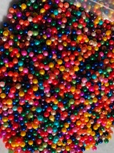 20pcs Fashion Vibrant Colored Loose Round Pearls Grade AAA Perfect Round Akoya Pearls No Hole DIY Gift Party Pearls FP474 2024 - buy cheap