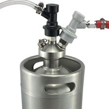 Dispensador de cerveja de aço inoxidável mini barril torneira para homebrew lança artesanato growler 2024 - compre barato