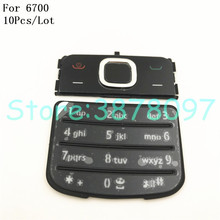 10Pcs/Lot New For Nokia 6700 6700C Classic Housing Keypad Mobile Phone 6700C Keyboard Replacement English Or Russian Keypad 2024 - buy cheap