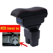 For Nissan NV200 Armrest Box Center Console Storage evalia With USB interface 2019 2011 2013 2014 2015 2016 2024 - buy cheap