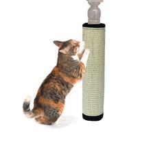 Безопасный кошачий коврик для царапин, интересная доска, защитная мебель для ног, Натуральный сизаль, Когтеточка для кошек, кошачья башня 2024 - купить недорого