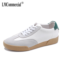 spring autumn Summer Casual Shoes Men High Quality Genuine Leather British Breathable cowhide breathable sneaker fashion Leisure 2024 - buy cheap