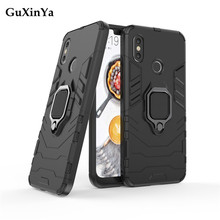 Guxinya Phone Cases For Xiaomi Mi 8 Case Luxury Armor Magnetic Ring Cover For Xiaomi Mi 8 Capa 6.21" Capa For Xiaomi Mi 8 Fundas 2024 - buy cheap