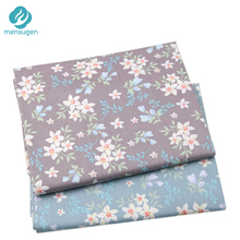 Mensugen Floral Cotton Fabrics Meters for Girls' Dress Blanket Children Bed Sheets Fabrics for Sewing DIY Telas 2024 - buy cheap