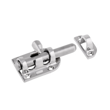 Perno de barril de barco de 3mm, pestillo de puerta de acero inoxidable 316, Perno de barril de bloqueo deslizante de plata de 60x30mm, 1 unidad 2024 - compra barato