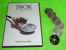 SICK-trucos de magia para mago profesional, monedas mágicas, accesorios mentalistas, 1 moneda japonesa, 5 uds. 2024 - compra barato