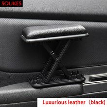 Genuine Leather Car Left Hand Armrest Pad Holder For Opel Astra H J G Insignia Mokka Corsa D Vectra C Zafira Meriva Infiniti q50 2024 - buy cheap