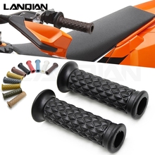 Vintage Motorcycle Accessories Rubber handle grip Dirt Pit Bike Grips 7/8" 22mm Brown Handlebar Hand Grip and Bar Ends 2024 - buy cheap