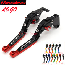 Red For KYMCO DOWNTOWN 350 300 200 125 LOGO DOWNTOWN Motorcycle CNC Brakes Adjustable Brake Clutch Levers High quality 2024 - buy cheap