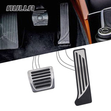 NULLA Stainless Steel Fuel Gas Oil Brake Pedal Pad Accelerator Pedals Pads For Alfa Romeo Giulia Stelvio Car Accessories Sticker 2024 - buy cheap