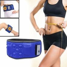 Massageador elétrico de vibração, cinta de emagrecimento para perder peso fitness x5 vezes, treinador de cintura muscular abdominal com vibração 2024 - compre barato