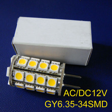 High quality 5050 12v G6.35 led bulb,12v led GU6.35 led lamp,GY6.35 24v led light free shipping 8pcs/lot 2024 - buy cheap