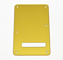 KAISH ST Style Guitar Tremolo Trem Spring Cover Back Plate Gold Mirror 2024 - buy cheap