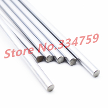 2 pcs of 10mm linear shaft 550mm 550 mm long  linear rod rail cylinder chrome plated smooth linear rods axis 3d printer part 2024 - buy cheap