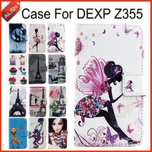 Funda AiLiShi para DEXP Z355 lujosa Funda de cuero con tapa pintada Z355 DEXP exclusiva 100% funda especial para teléfono + seguimiento en Stock 2024 - compra barato