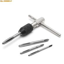 5Pcs/set T Type Hand Screw Thread Taps Drill Kit M3 M4 M5 M6 Set w/Wrench 2024 - buy cheap