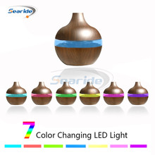 New Mini Aroma Essential Oil Diffuser Ultrasonic Cool Mist Air Humidifier USB Charging 7 Color LED Night light for Office Home 2024 - buy cheap
