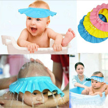 Adjustable Baby Shampoo Cap Soft EVA Baby Bath Waterproof Hat Kids Wash Hair Protection Infant Health Care Accessories New 2024 - buy cheap