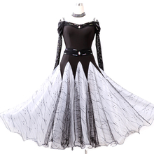 Vestido de baile moderno para mujer, traje de diamantes para baile de salón, Vals, Tango, D-0388 para adultos 2024 - compra barato