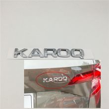 For Skoda Karoq Emblem Rear Tailgate Trunk Logo Badge Decals 57A853687A 2ZZ 2024 - buy cheap