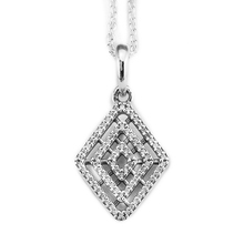 Authentic 925 Sterling Silver Geometric Lines Clear CZ Pendants Necklaces For Women Wedding Gift Fine Europe Jewelry Wholesale 2024 - buy cheap