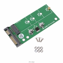 Tarjeta adaptadora M.2 SSD a SATA 3 de 2,5 pulgadas para disco duro M.2 SSD de 30/42/60/80mm con tornillos de alta calidad 2024 - compra barato