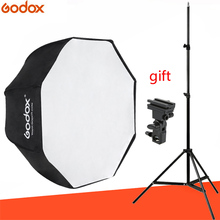 Godox 120 cm/47in octagonal umbrella soft box portable octagonal belt 1.9 m light stand free to send E tool for studio photo 2024 - buy cheap