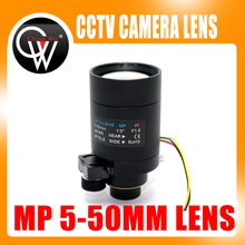 2MP Varifocal Lens 5-50mm D14 Mount DC Auto Aperture View About 100m For Analog/720P/1080P AHD/CVI/TVI/IP CCTV Camera 2024 - buy cheap