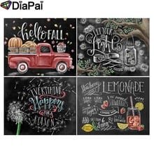 DIAPAI 5D DIY Diamond Painting 100% Full Square/Round Drill "Text pattern landscape" 3D Embroidery Cross Stitch Home Decor 2024 - buy cheap